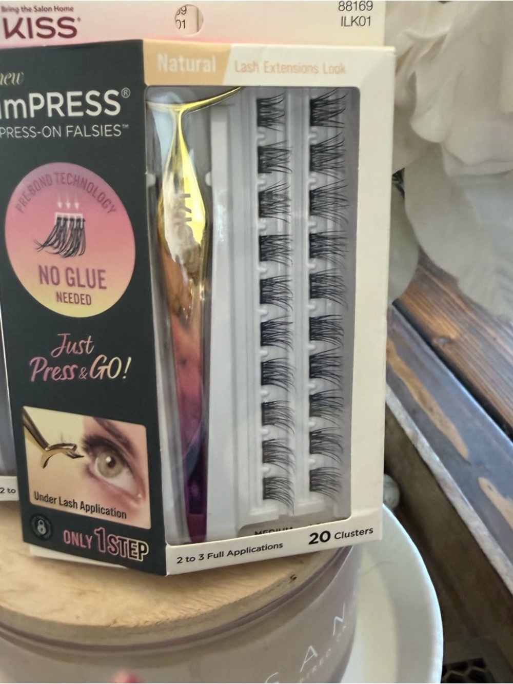 Kiss Impress Press-On Falsies
Natural Look Style 88169 Lot of 4
Packs New Sealed - Picture 3 of 8